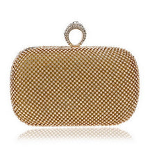 Bolsa Clutch Feminina de Ombro Cravejada