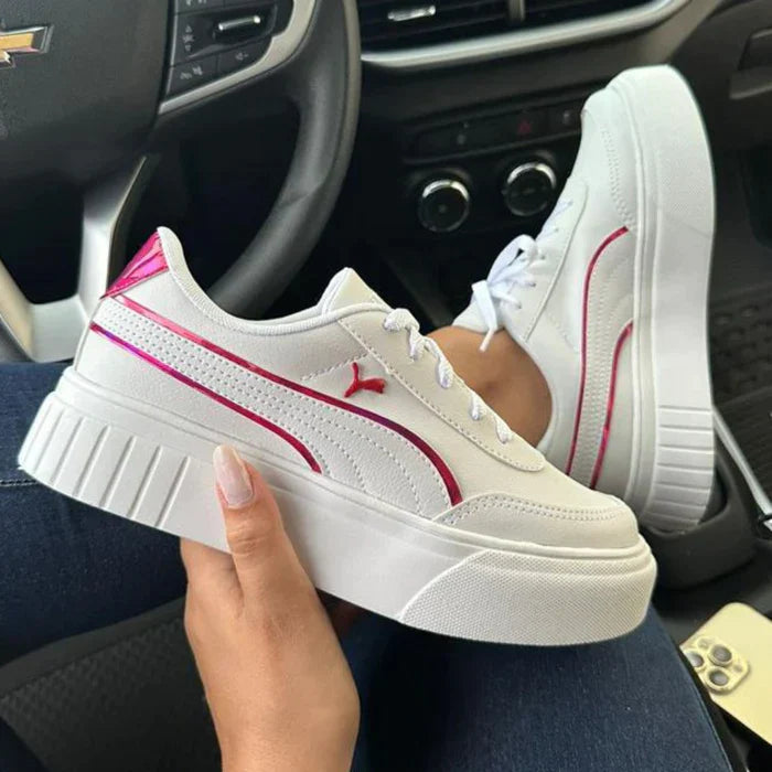 Tênis Feminino Ortopédico  FlatForm Puma - Edição Max Confort